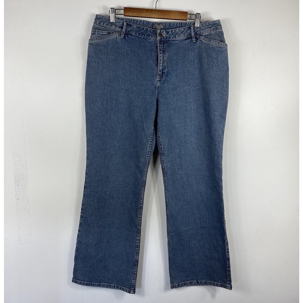 J. Jill Jeans 16 Petite Blue Stretch 5-Pocket